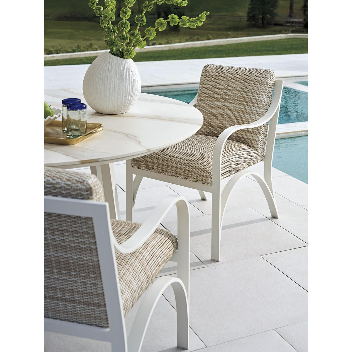 Tommy Bahama Outdoor Sand Dune Arm Dining Chair