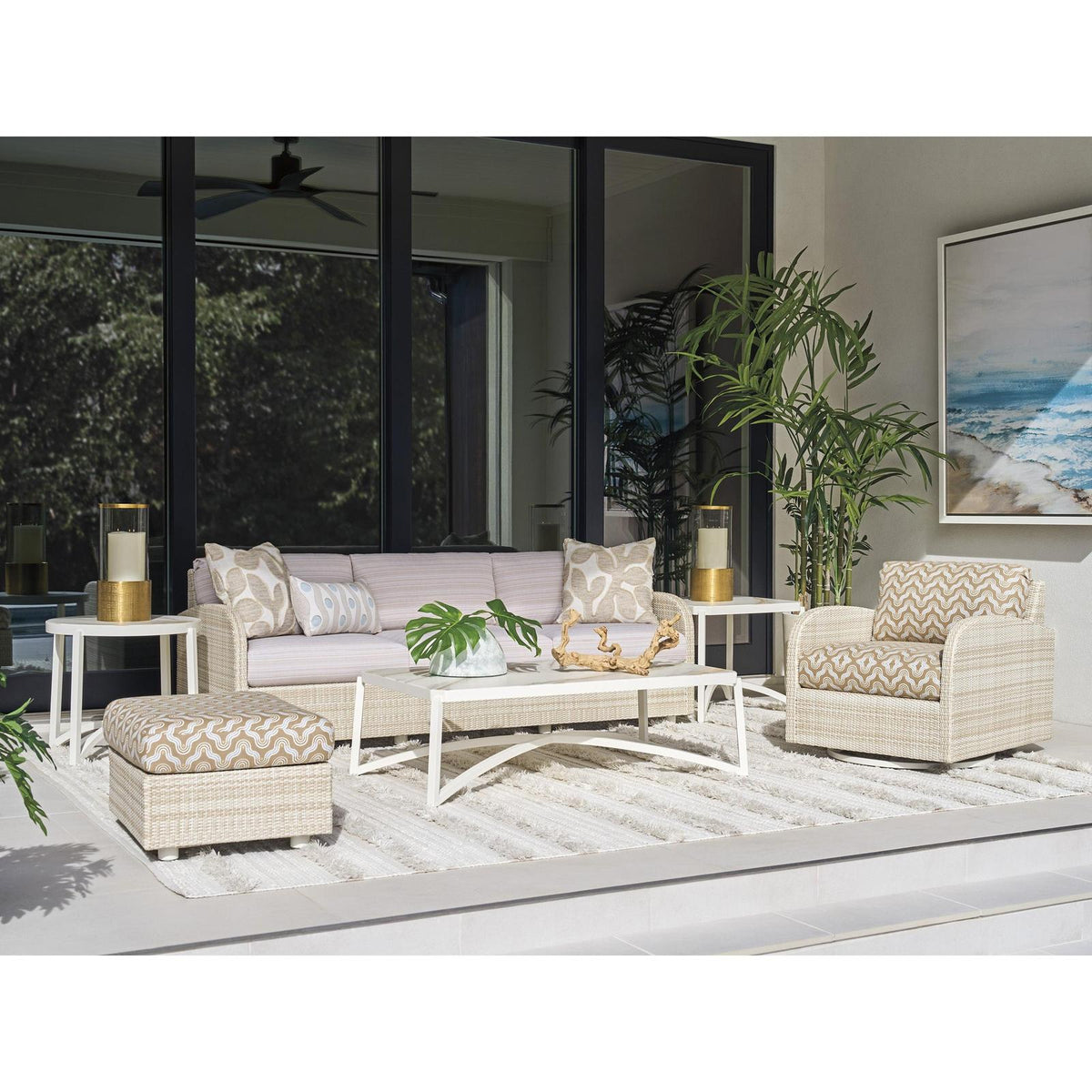 Tommy Bahama Outdoor Sand Dune Rectangular Cocktail Table