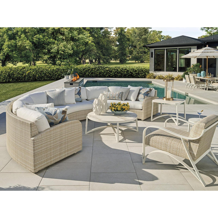 Tommy Bahama Outdoor Sand Dune Square End Table