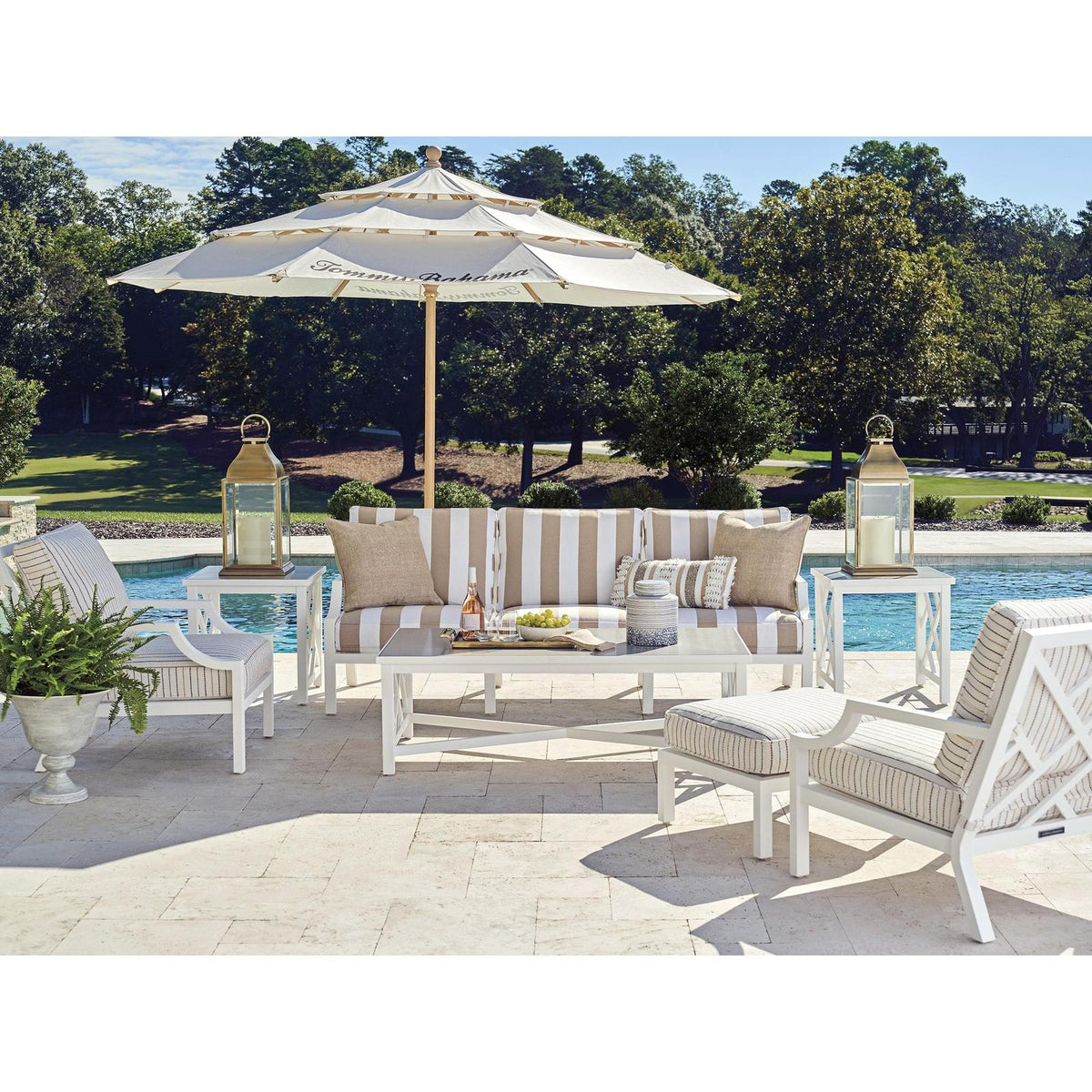 Tommy Bahama Outdoor Island Classic Rectangular Cocktail Table