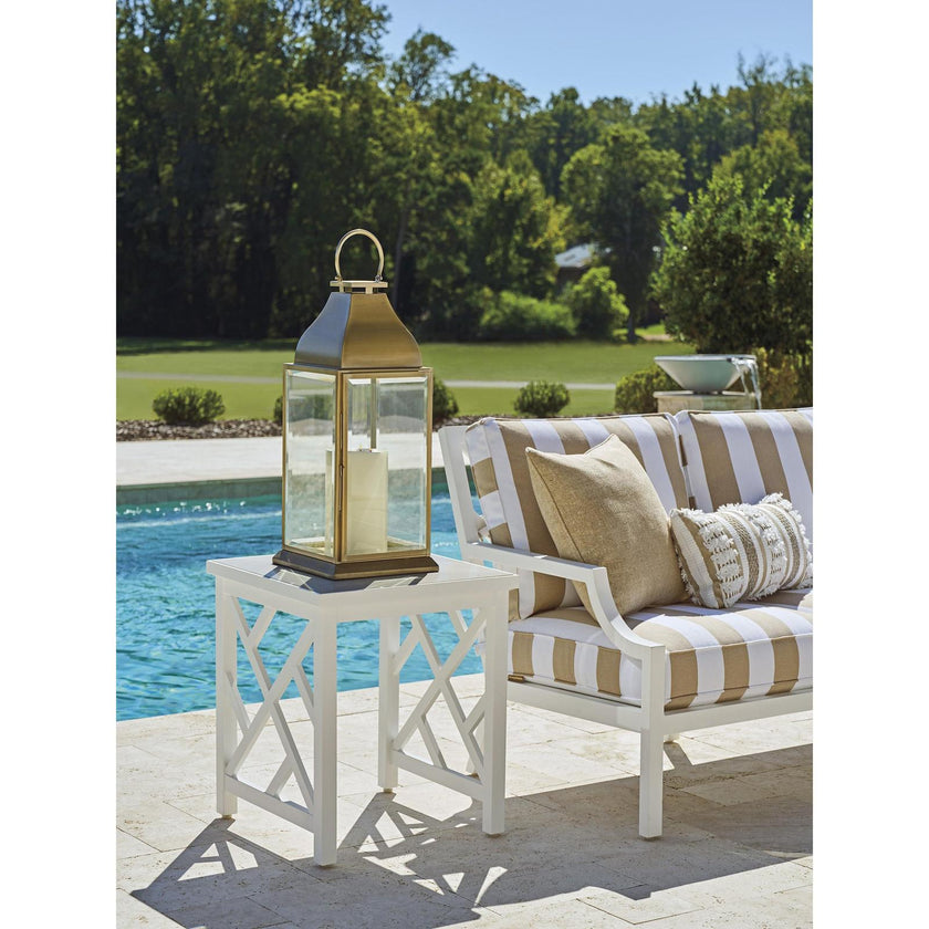 Tommy Bahama Outdoor Island Classic Square End Table
