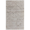 Feizy Vancouver 39NPF Modern Geometric Rug in Ivory/Tan/Brown