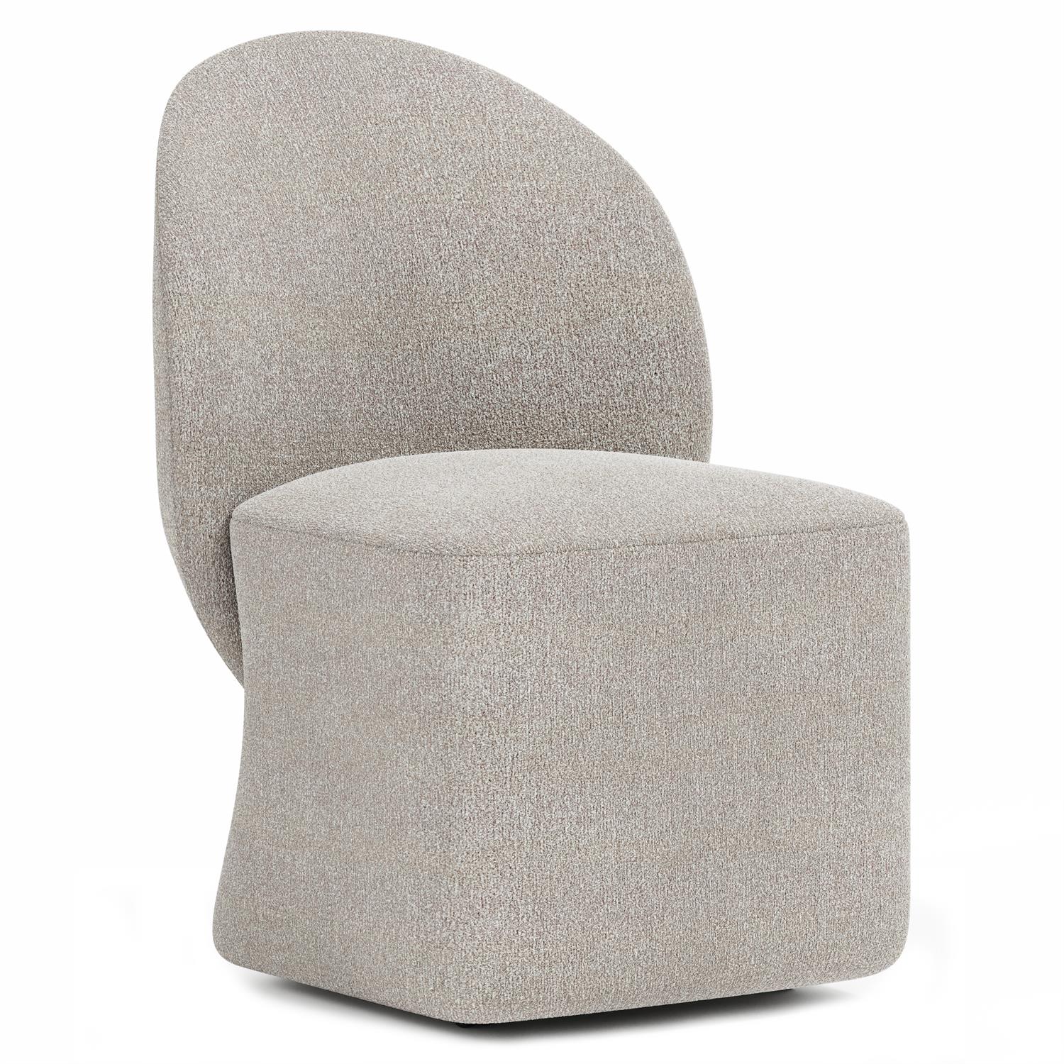 Bernhardt Monolith Round-Back Side Chair