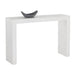 Sunpan Axle Console Table - White