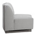 Sunpan Jaclyn Modular - Armless Chair - Egypt Light Grey / Danny Medium Grey