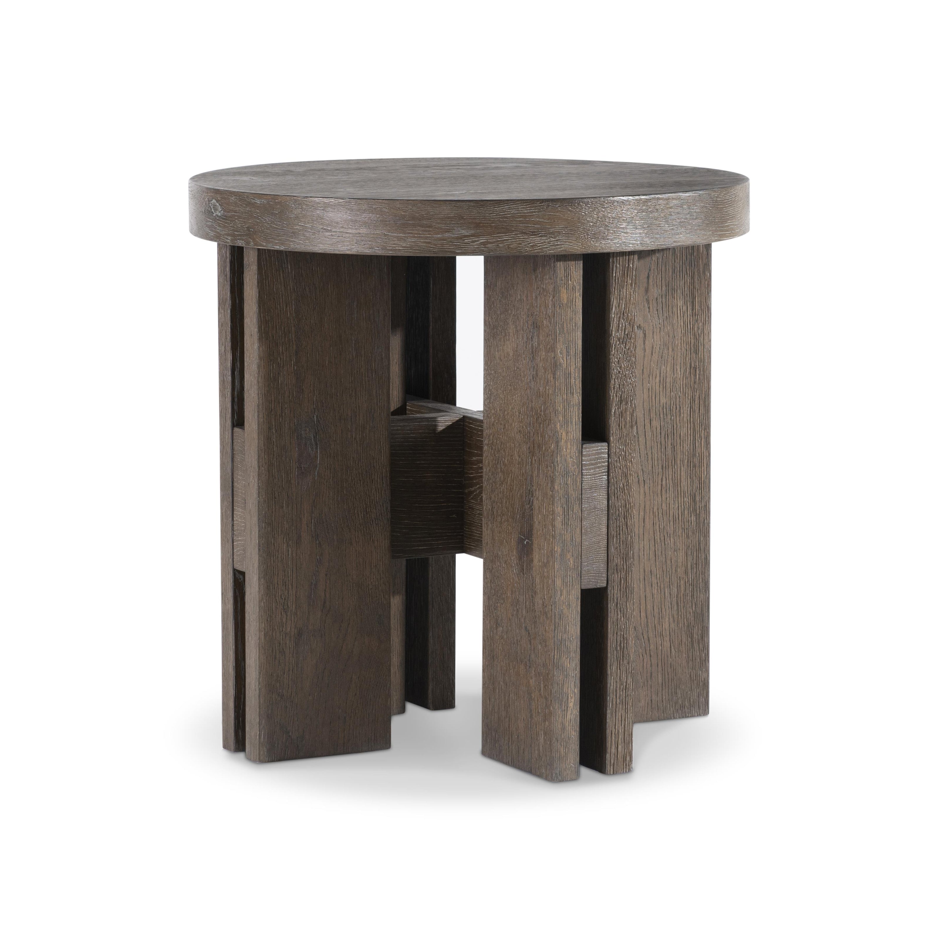 Bernhardt Outline Round Side Table