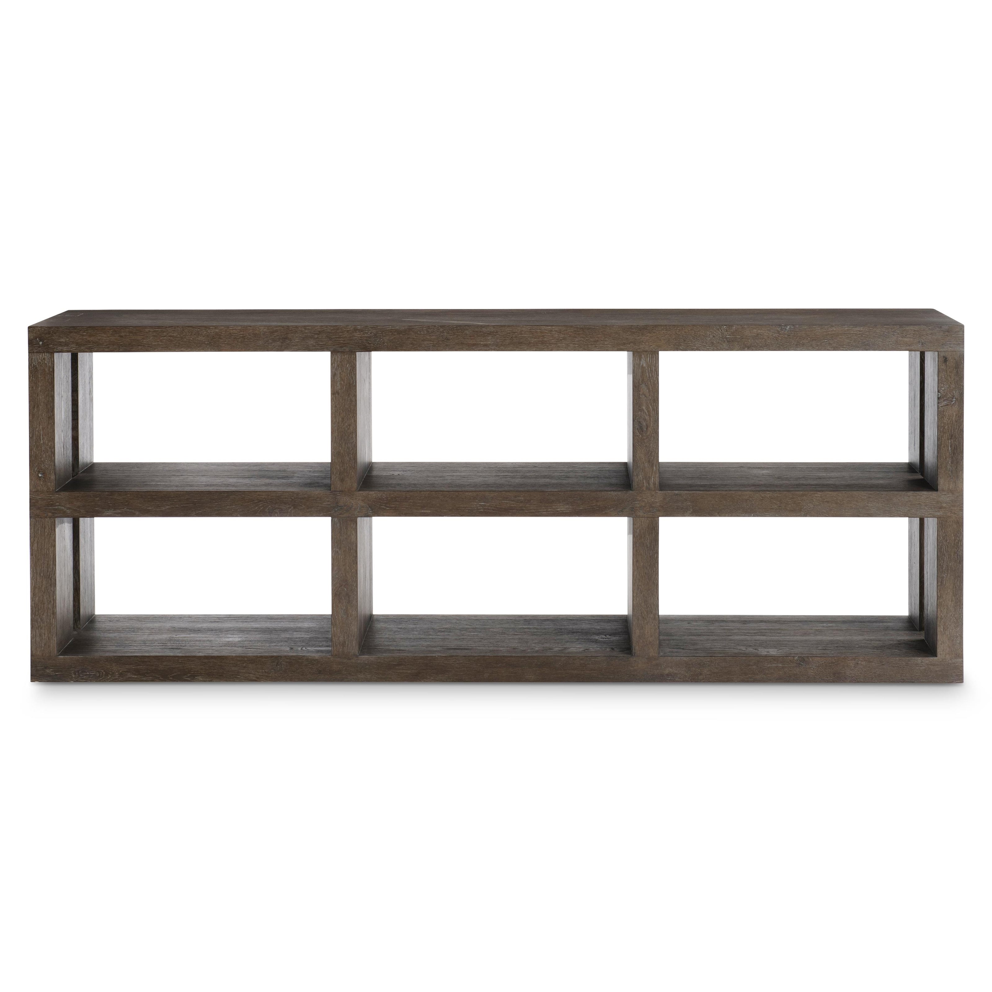 Bernhardt Outline 6 Open Cubes Console Table