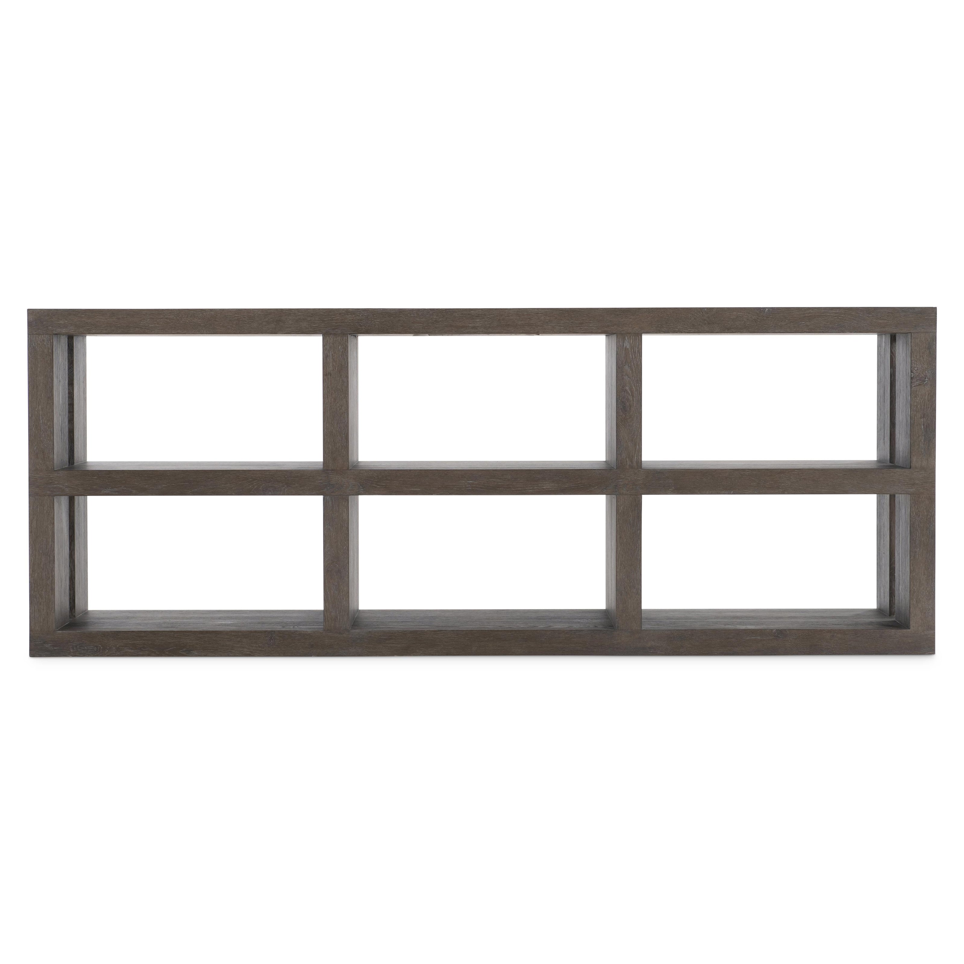 Bernhardt Outline 6 Open Cubes Console Table