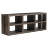 Bernhardt Outline 6 Open Cubes Console Table