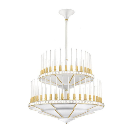 Lalique Perles Chandelier 2T D1340