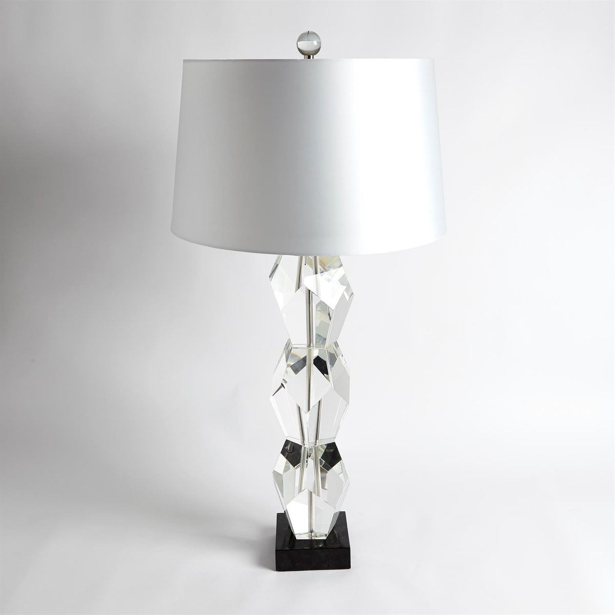 Global Views Facet Block Lamp