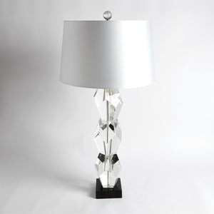 Global Views Facet Block Lamp