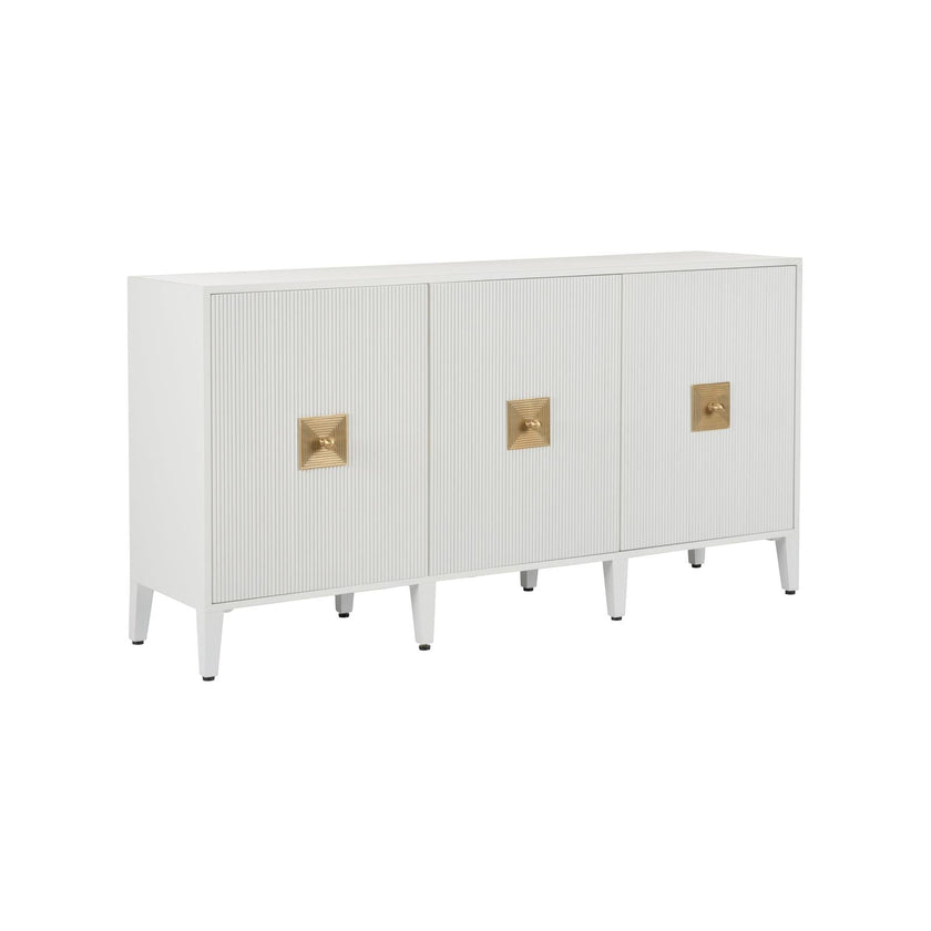 Chelsea House Burns White Credenza
