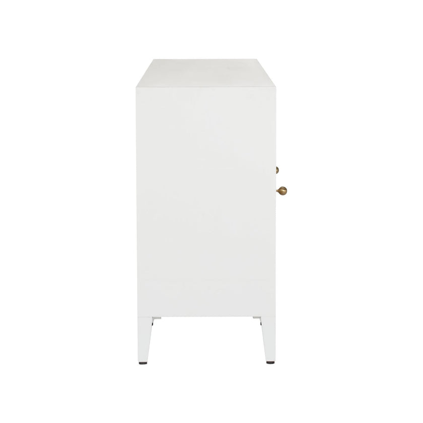 Chelsea House Burns White Credenza