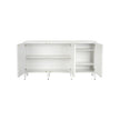 Chelsea House Burns White Credenza