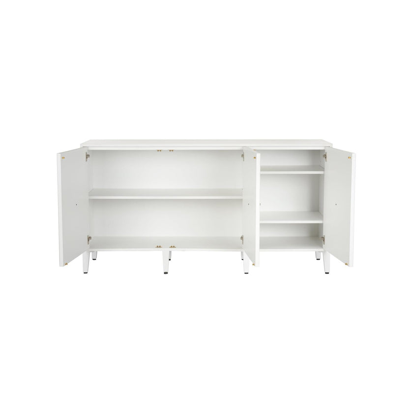 Chelsea House Burns White Credenza