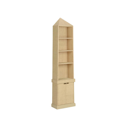 Chelsea House Grass Cloth Bookcase