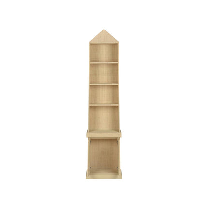 Chelsea House Grass Cloth Bookcase