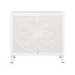 Chelsea House Flower of Life White Cabinet