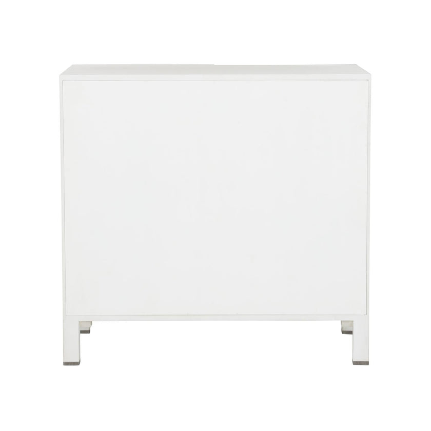 Chelsea House Flower of Life White Cabinet