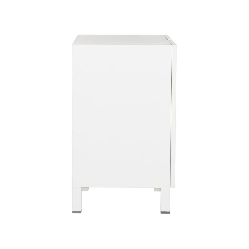 Chelsea House Flower of Life White Cabinet