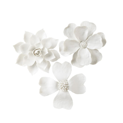 Chelsea House Decorative Wall Flowers - Set of 3