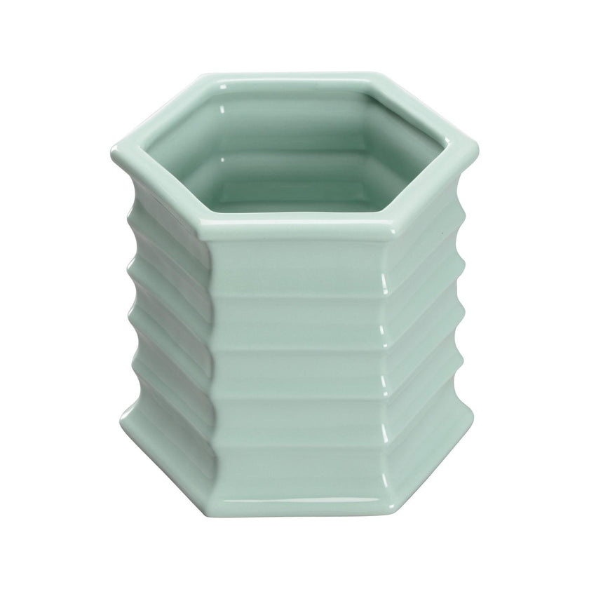 Chelsea House Seafoam Small Willow Planter