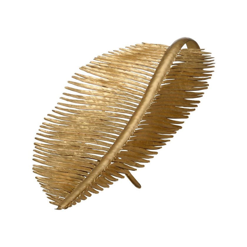 Chelsea House Palm Leaf Fruit Bowl
