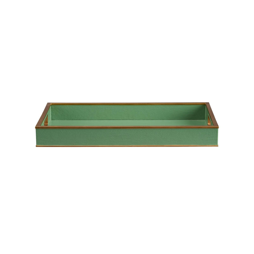 Chelsea House Reddington Green Croco Tray