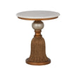Chelsea House Silver & Gold Tassel Side Table