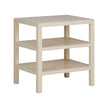 Chelsea House Chevron Inlay Side Table