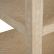 Chelsea House Chevron Inlay Side Table