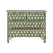 Chelsea House Clark Green White Inlaid Chest