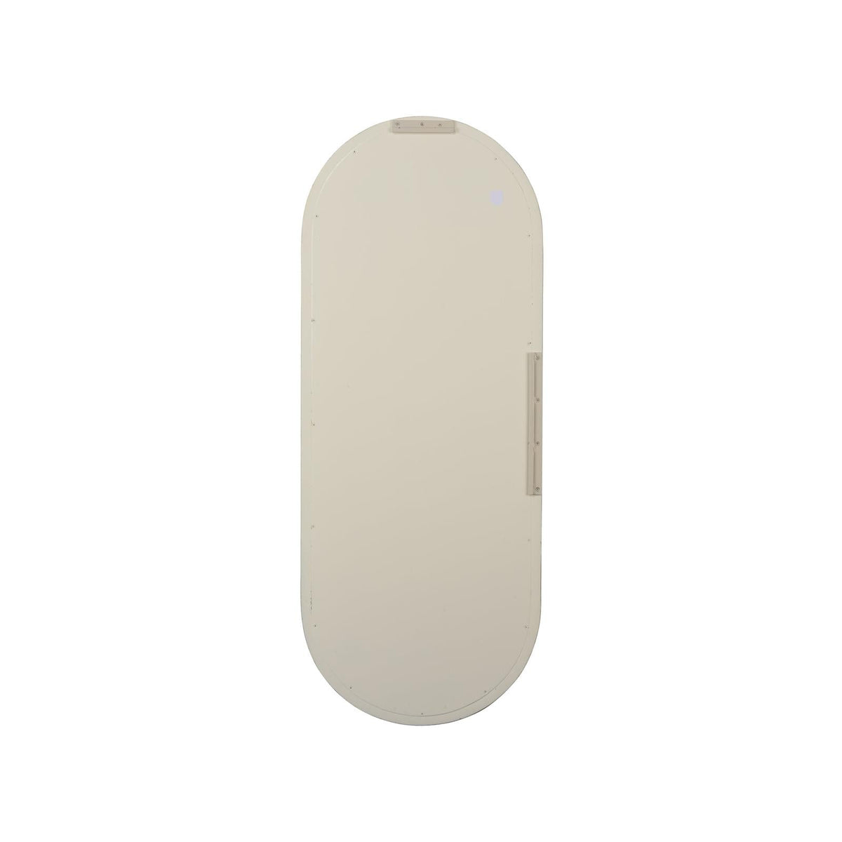 Chelsea House Oval Leather Mirror