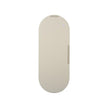 Chelsea House Oval Leather Mirror