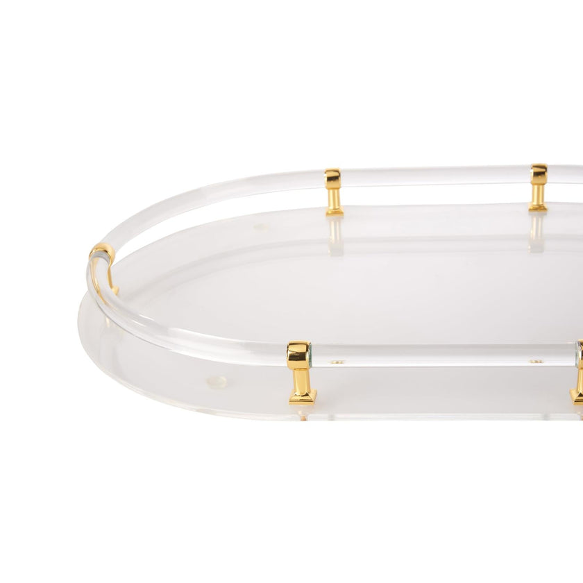 Chelsea House Acrylic Oval Tray