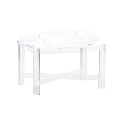 Chelsea House Acrylic Tray Accent Table