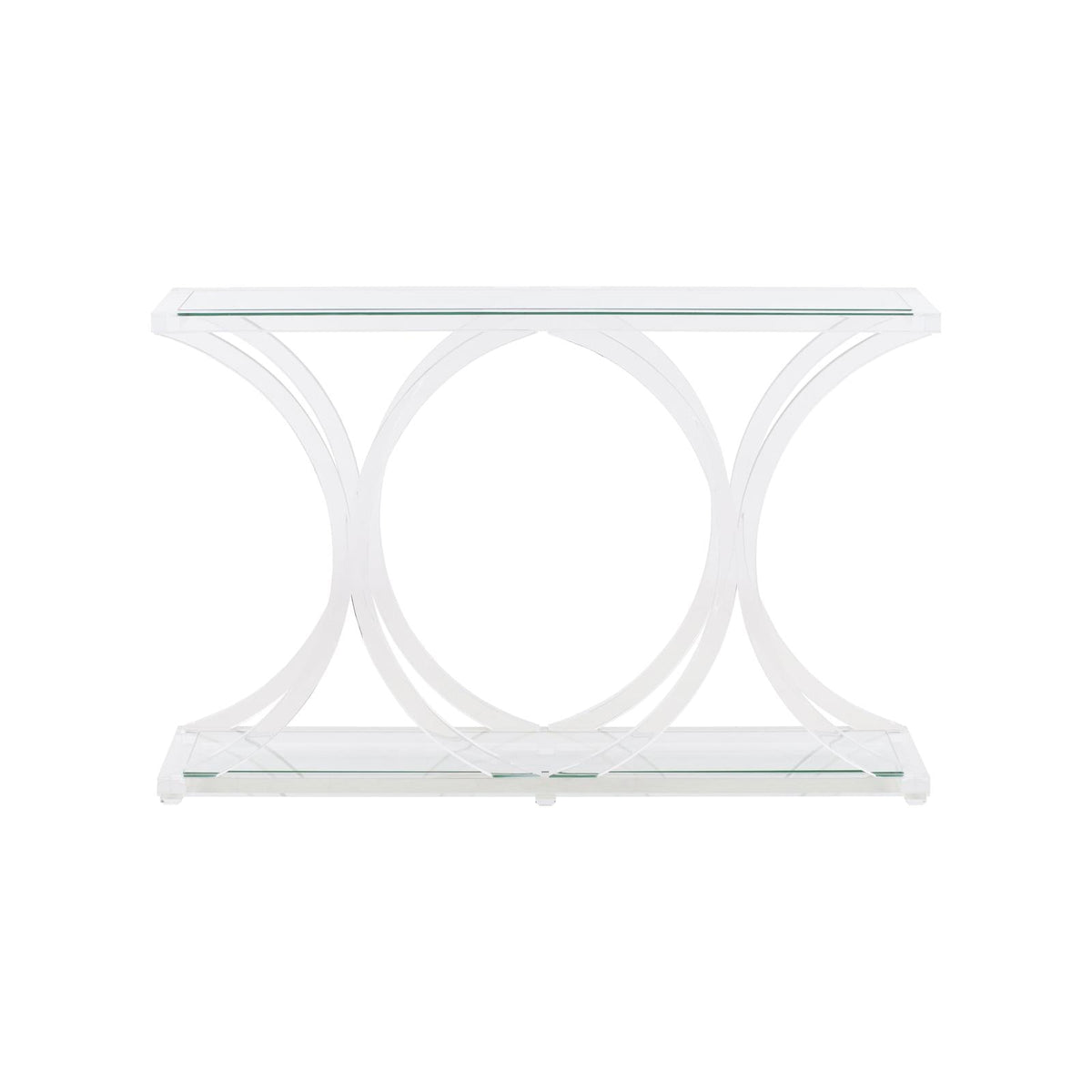 Chelsea House Sweeping Acrylic Console