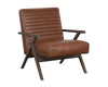 Sunpan Peyton Lounge Chair - Bravo Cognac