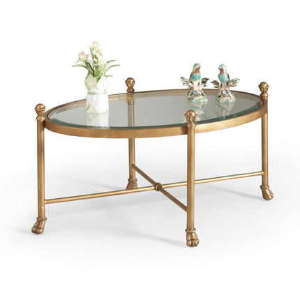 Chelsea House Gordon Oval Cocktail Table