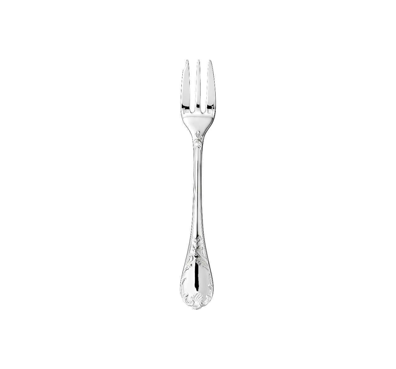 Christofle Marly Silver Plated Cake Fork