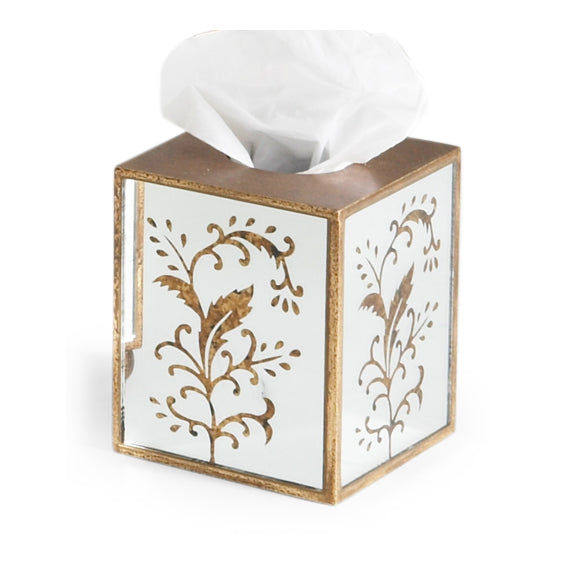 Chelsea House Madison Mirrored Tissue Box - Set of 2