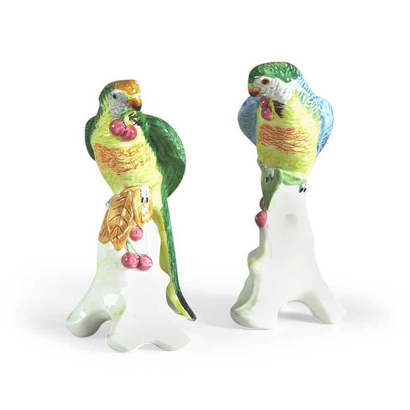 Chelsea House Parrots With Cherries - Set of 2
