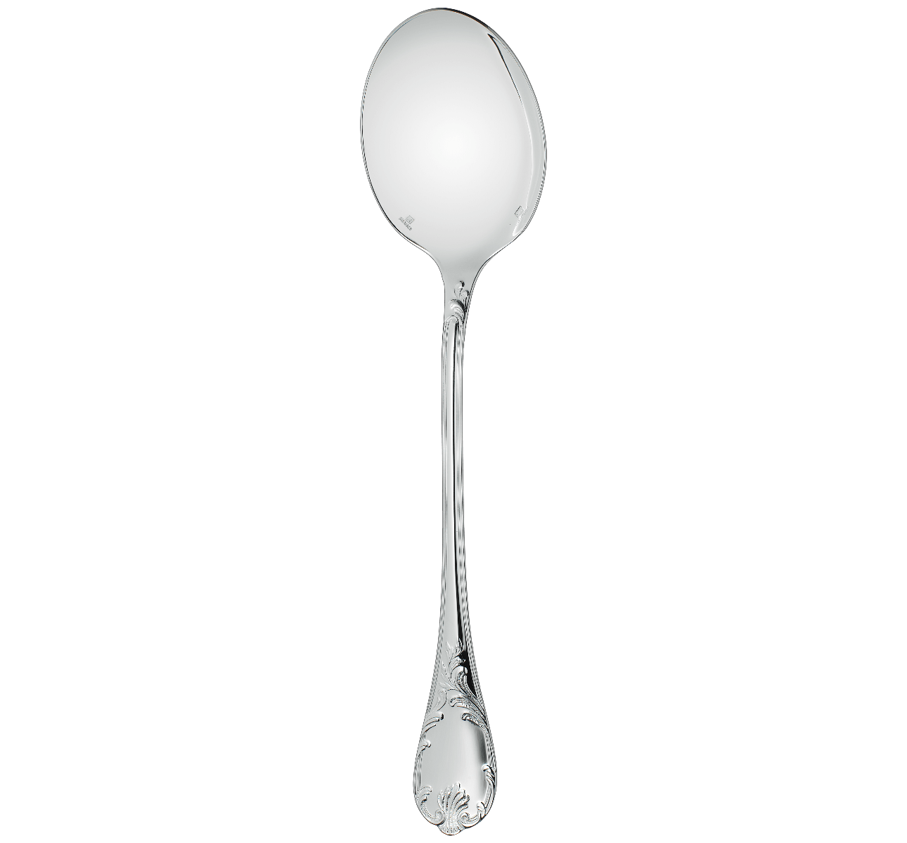 Christofle Marly Silver Plated Salad Serving Spoon
