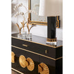 Chelsea House Black and Gold Richards Mirror