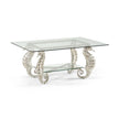 Chelsea House Seahorse Silver Coffee Table