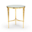 Chelsea House Round Gold Regent Accent Table