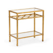 Chelsea House Pacific Coast Gold Accent Table