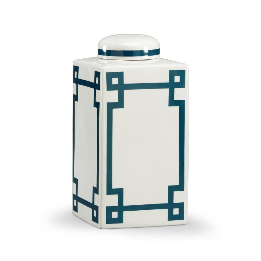Chelsea House Parquetry Blue Vase