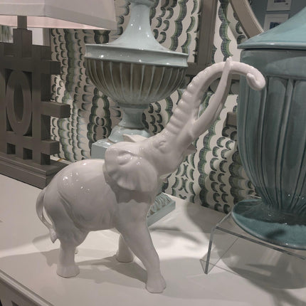 Chelsea House White Large Elephant Figure
